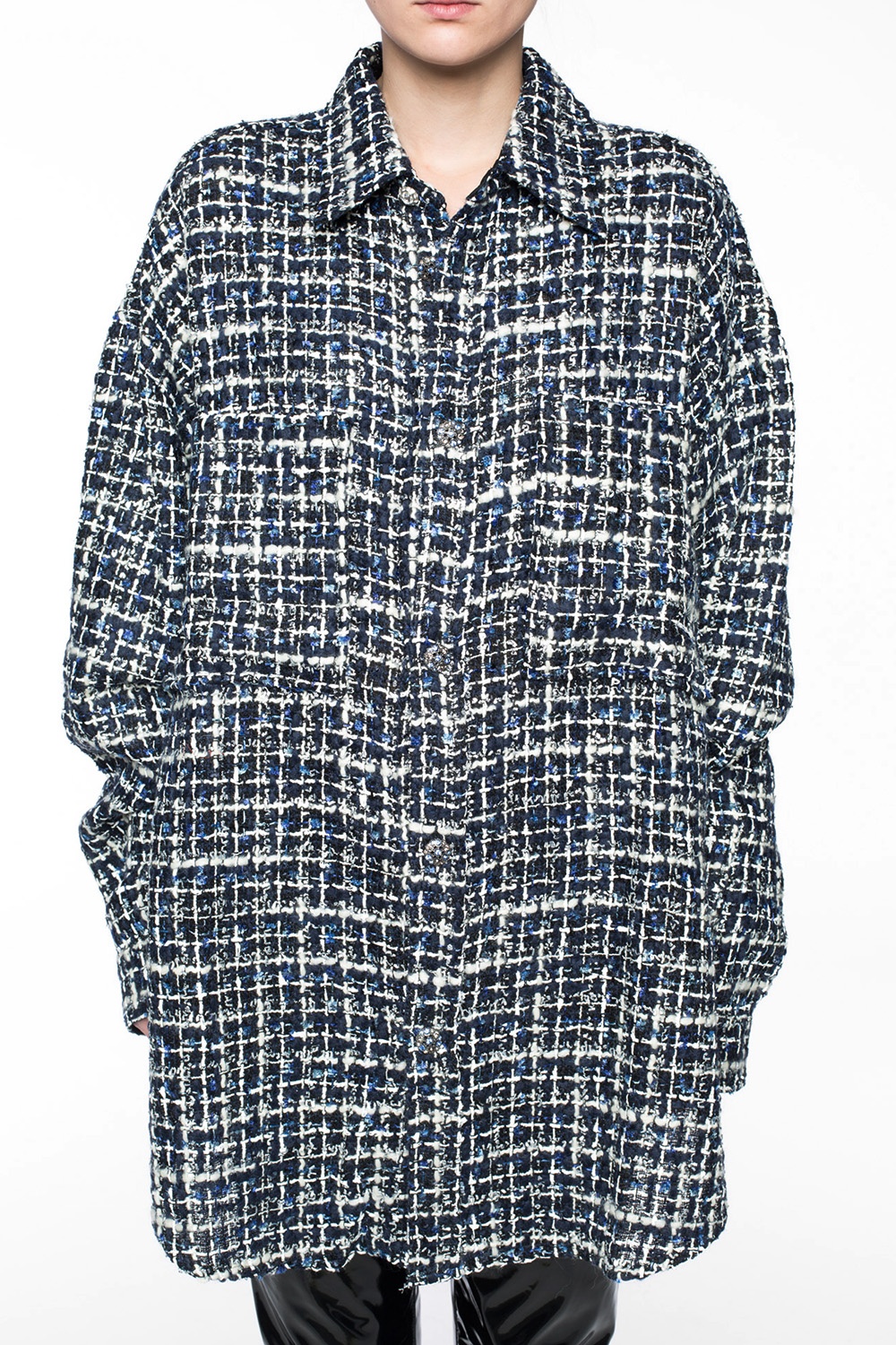 Faith Connexion Oversize tweed shirt | Women's Clothing | Vitkac